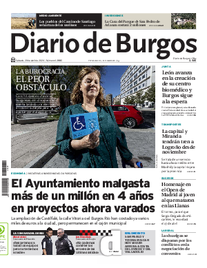 Portada Diario de Burgos