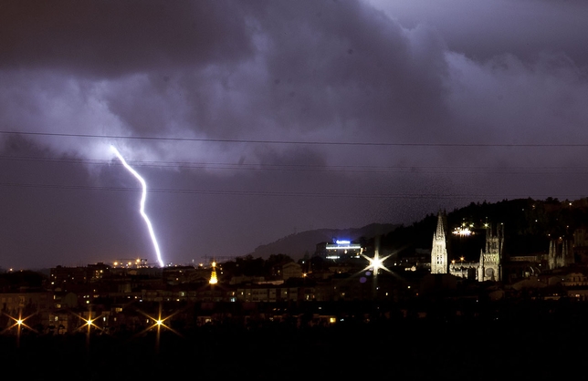 El cielo cayó sobre Burgos