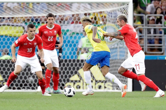 BRASIL VS. SUIZA  / SEBASTIÃO MOREIRA
