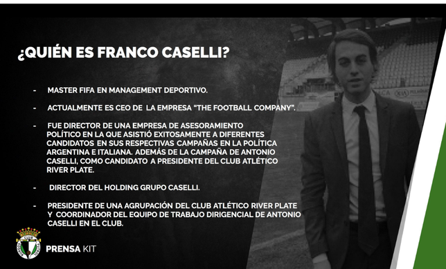 Quién es quién en el proyecto Caselli