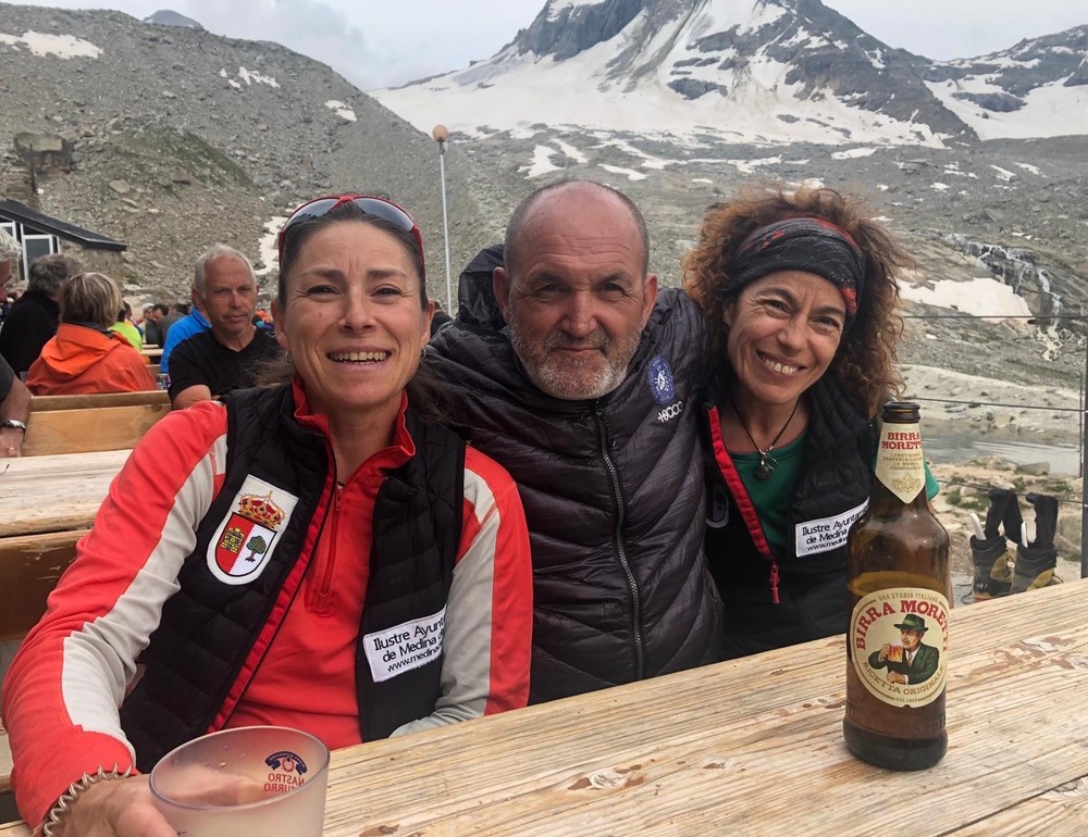 Emoción en el techo de los Alpes