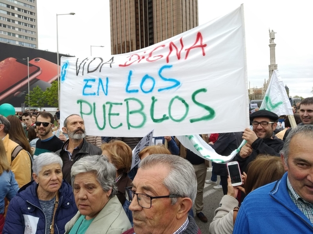 Aranda y la Ribera se hacen oír por la España Vaciada