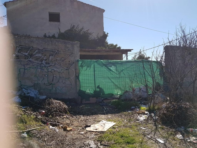 El exterior de la vivienda, en el tramo final del paseo de Pisones.