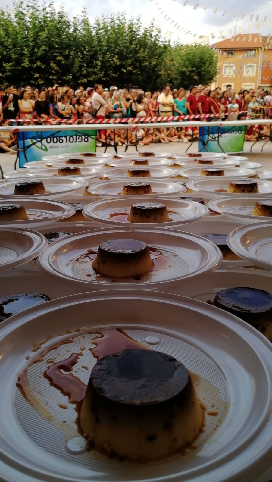 Belorado buscará el récord Guinness de succión de flanes 