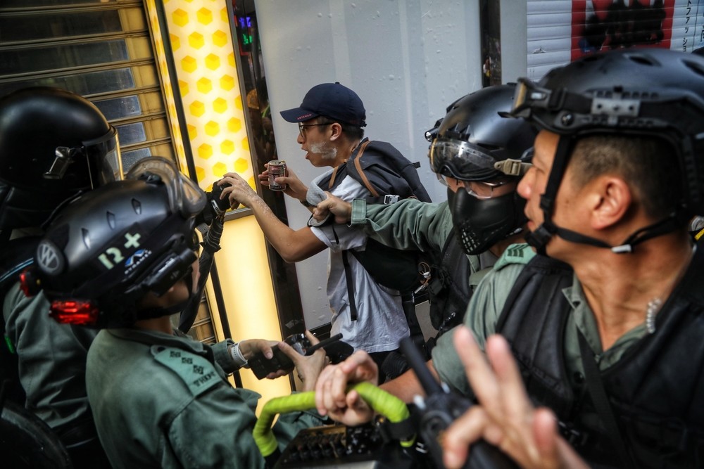 Nuevos enfrentamientos de protestas en Hong Kong