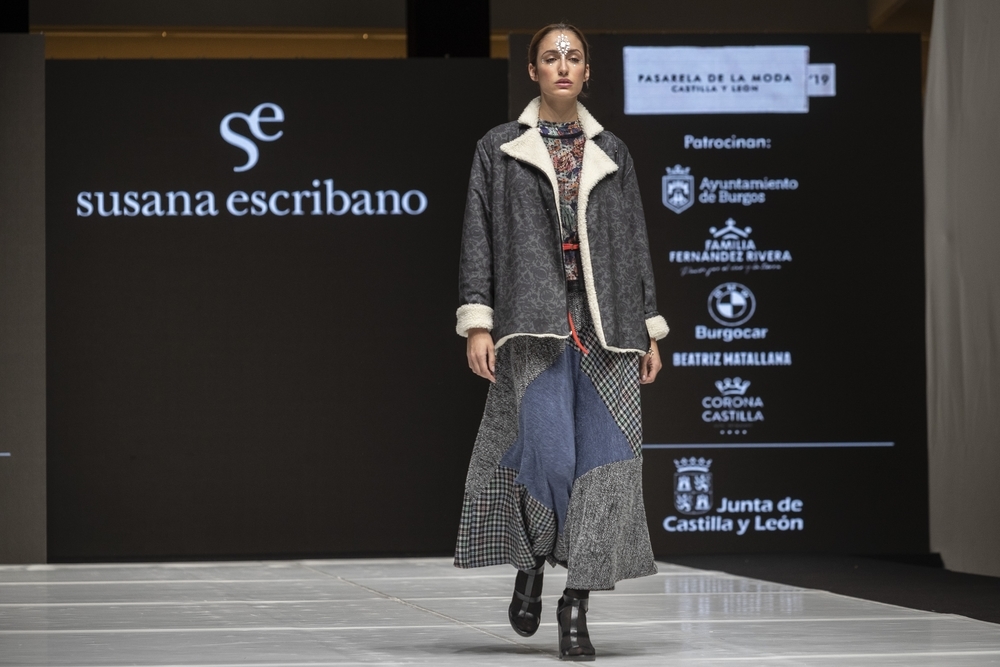La empresa familiar Susana Escribano, ubicada en León, presentó en Burgos su colección ‘Patchwork’.