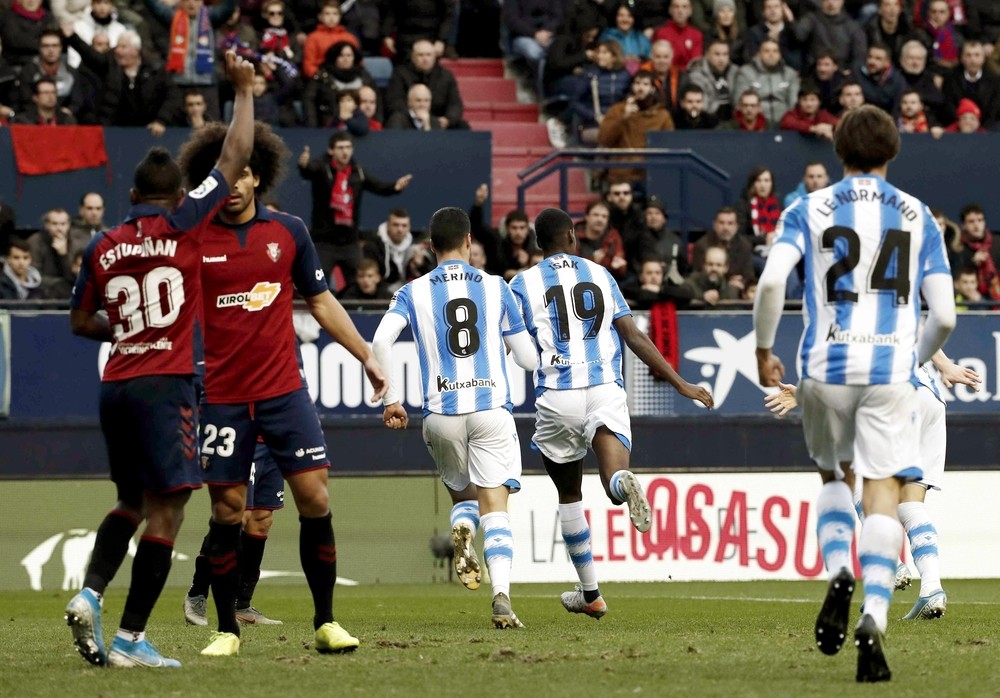 La Real salva una victoria en un partido loco