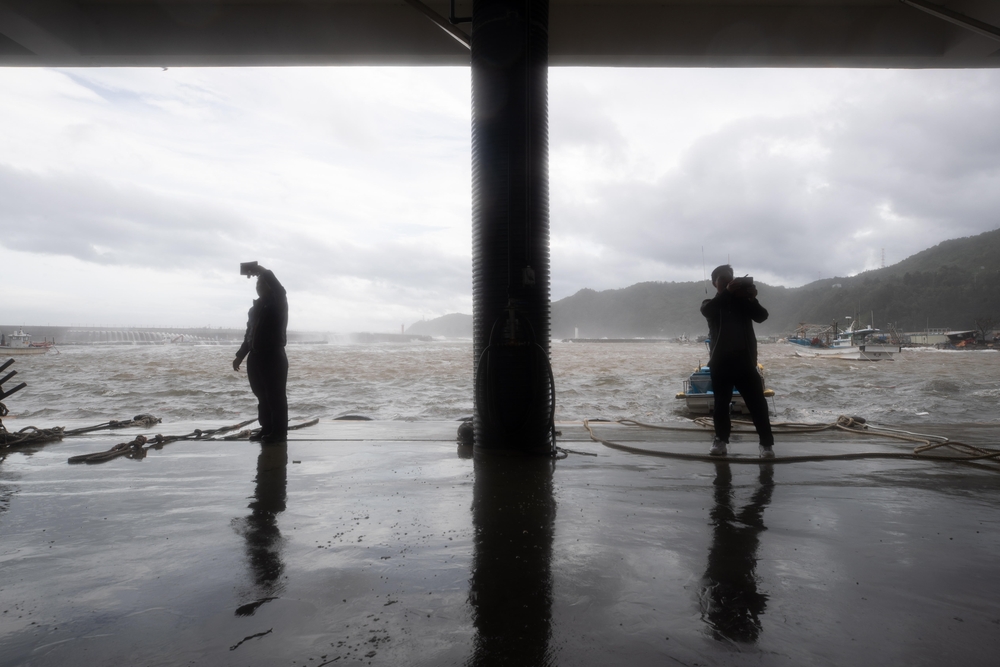 Typhoon Haishen approaches in South Korea  / JEON HEON KYUN