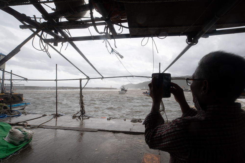 Typhoon Haishen approaches in South Korea  / JEON HEON KYUN