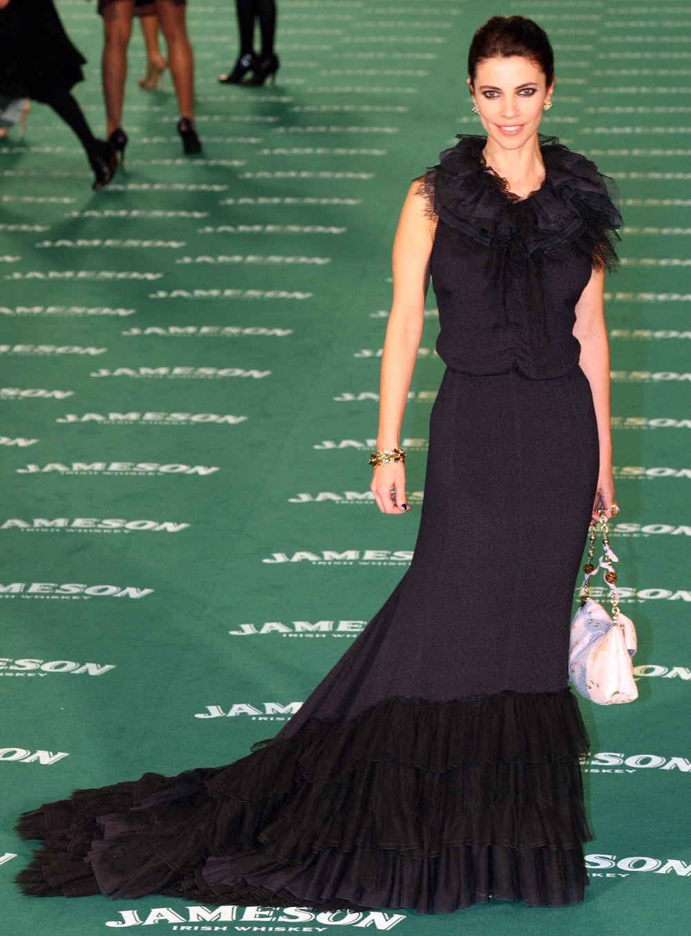 Maribel en la entrega de los Premios Goya en el año 2010.   / Diario de Burgos