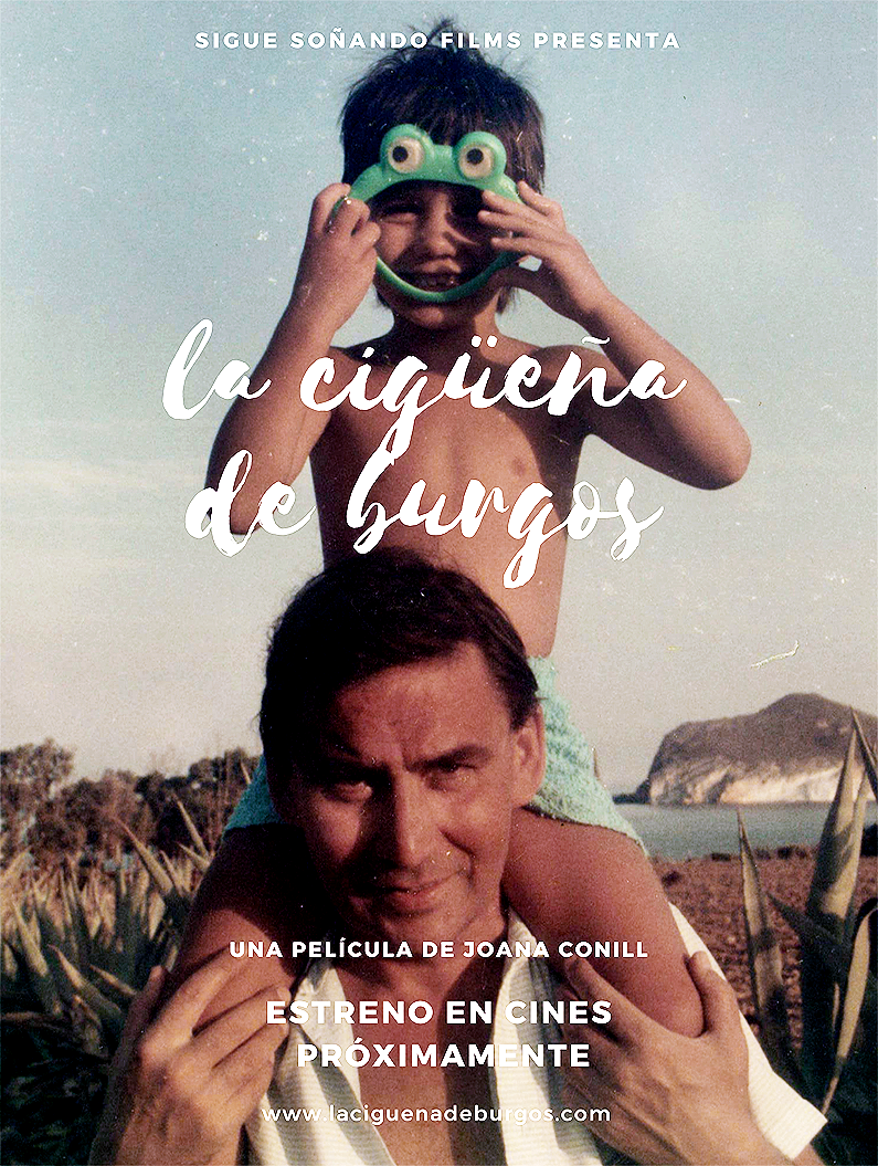 Cartel del largometraje 'La cigüeña de Burgos'.