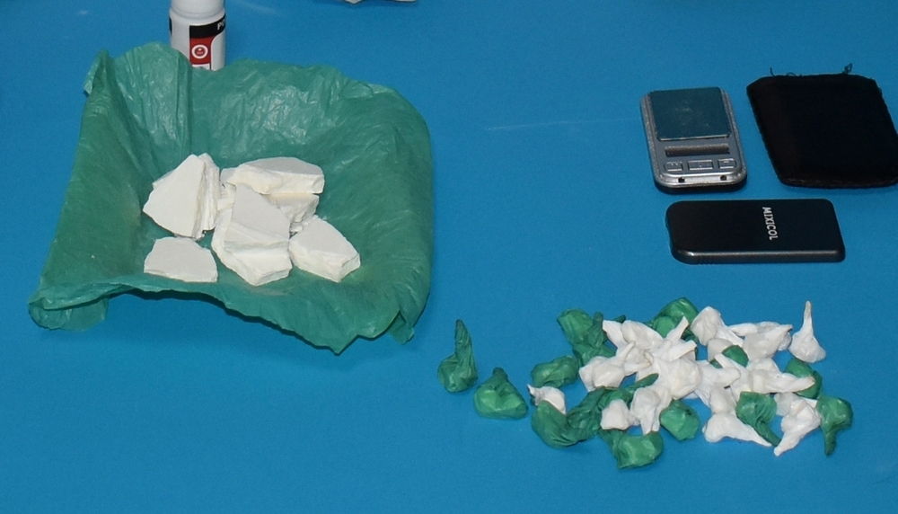 Incautados 1.290 gramos de cocaína que en el mercado ilícito podría superar los 77.400 euros.     