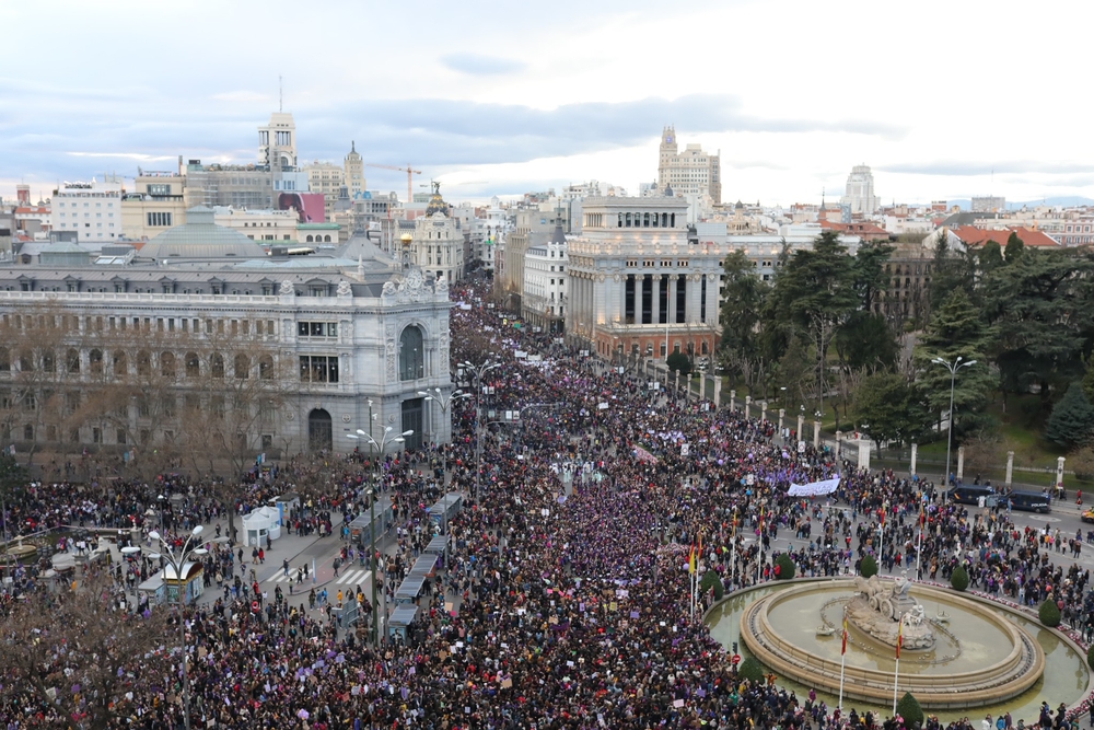 Manifestación del 8M (DÁ­a Internacional de la Mujer) en Madrid   / JESÚS HELLÁ­N  