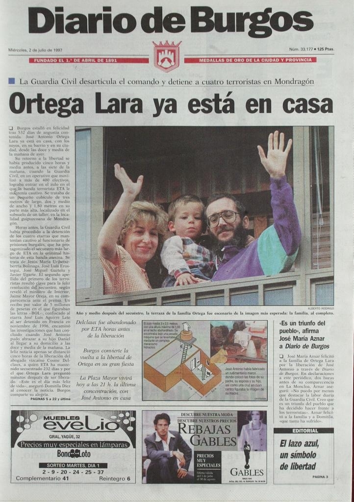 Ortega Lara: 23 años de la infamia