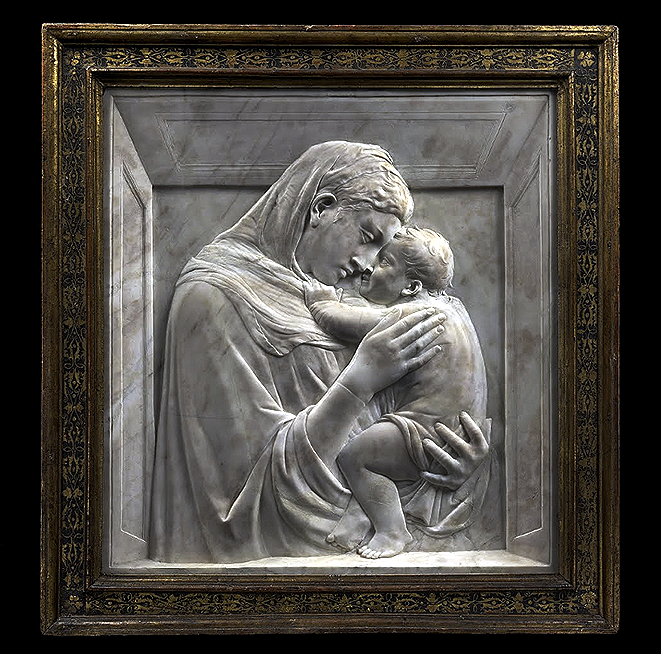 Madonna Pazzi. Donatello, hacia 1420.