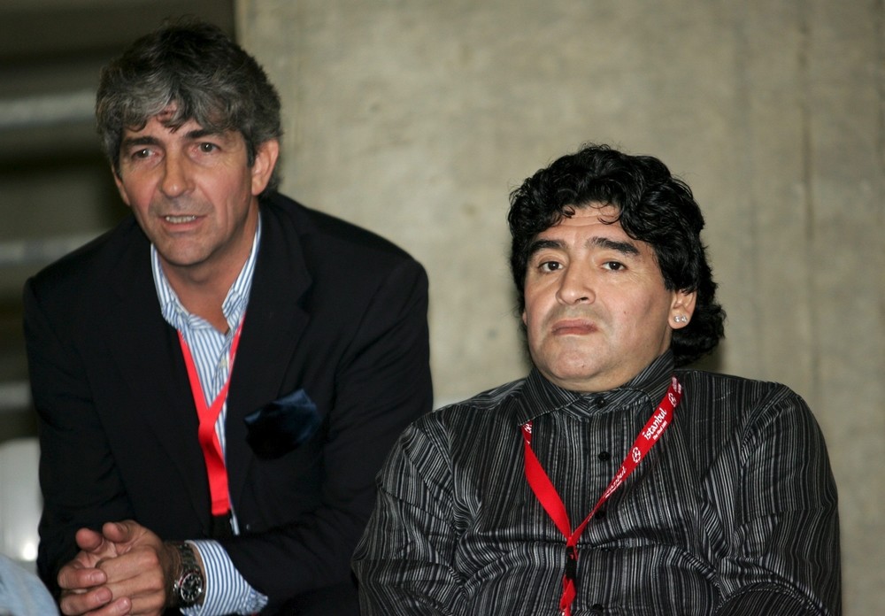 El italiano, junto a Diego Armando Maradona, fallecido también recientemente.