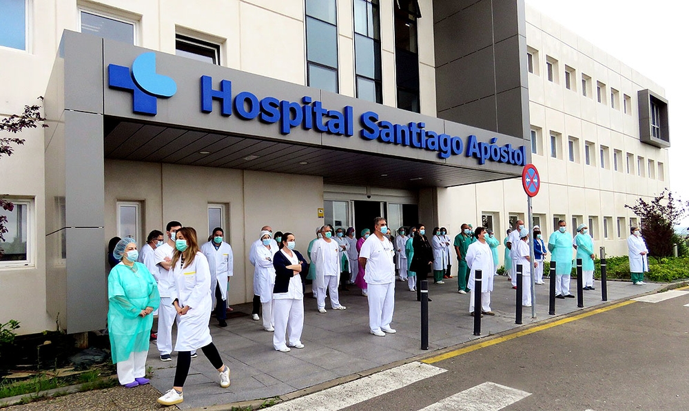 Hospital Santiago Apóstol de Miranda de Ebro.  / Ó.C.