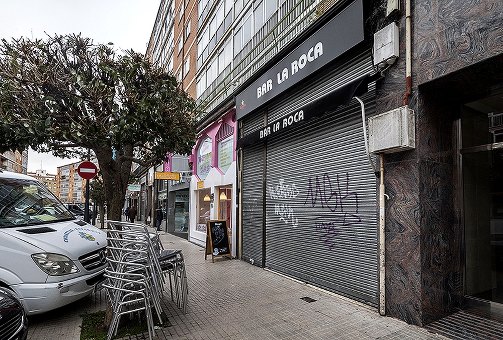 La Roca, en la calle San Juan de Ortega (Capiscol).  / JESÚS JAVIER MATÍAS