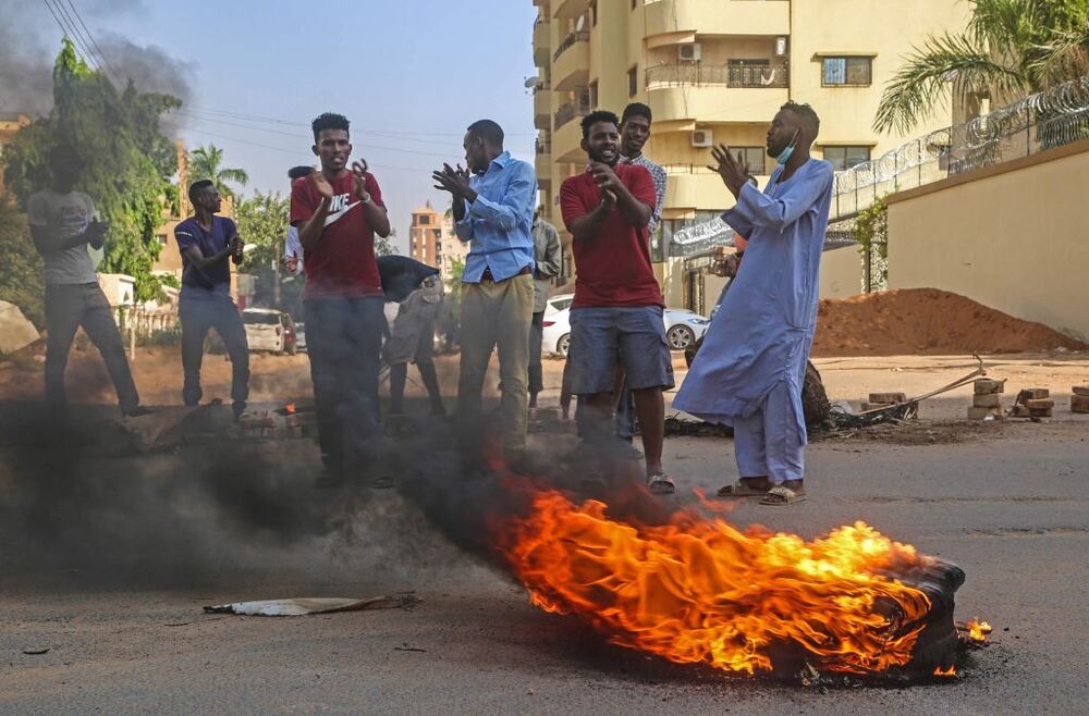 Coup attempt in Sudan  / MOHAMMED ABU OBAID