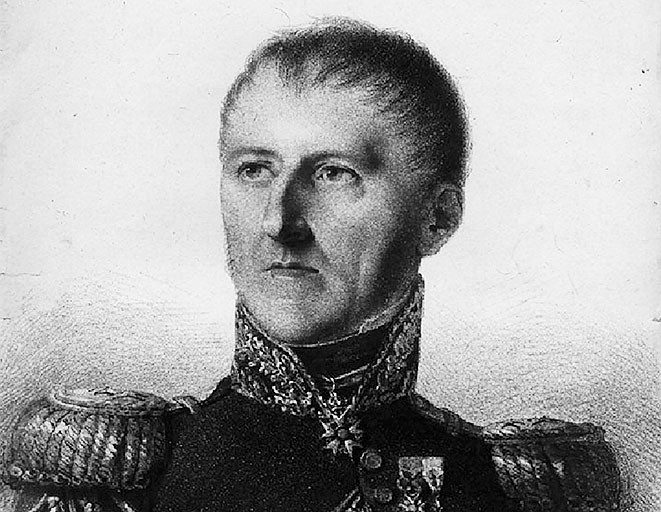 El general gobernador de Castilla Paul Thiébault.