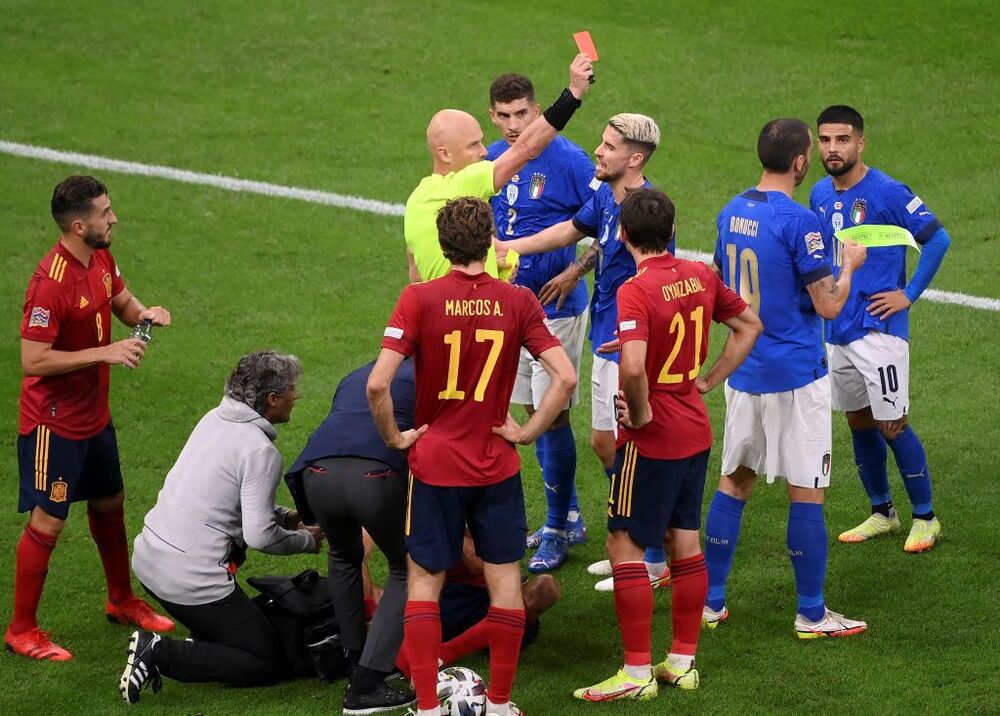 Italy vs Spain  / MARCO BETORELLO / POOL