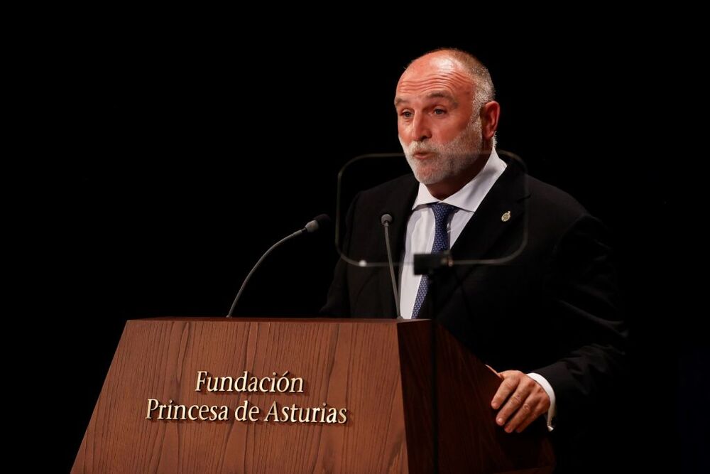 El chef José Andrés, premio Princesa de Asturias de la Concordia  / BALLESTEROS