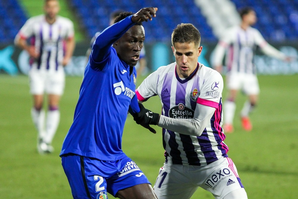 El Valladolid gana al Getafe en el Coliseum Alfonso Pérez
