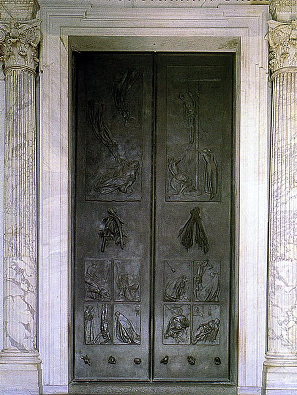 Puertas de Manzù (El Vaticano).  / Diario de Burgos