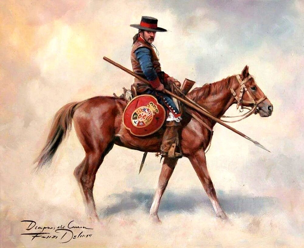 Coronel Anza, jefe de la caballería española en el Oeste americano