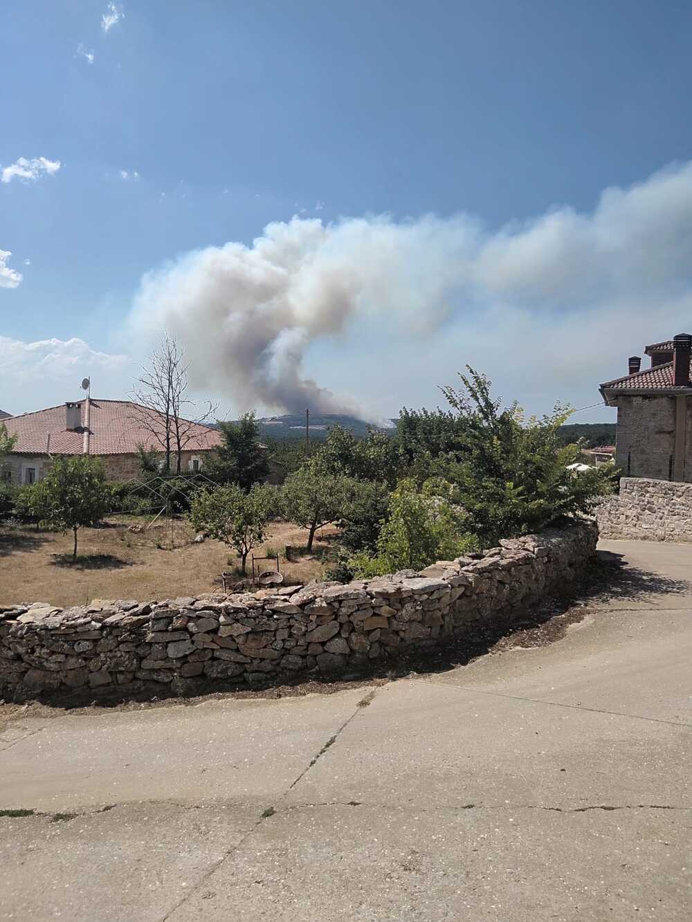 Se declara otro incendio en Porquera de Butrón