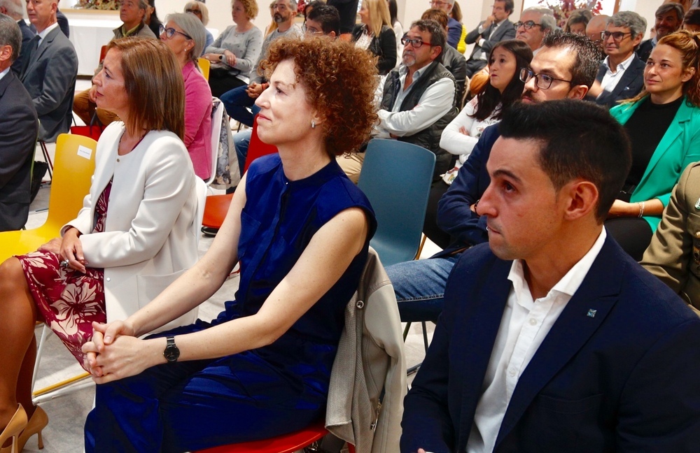 Los tres representantes de las empresas premiadas han recogido el galardón en el Edificio Nexo de la Fundación Caja de Burgos.