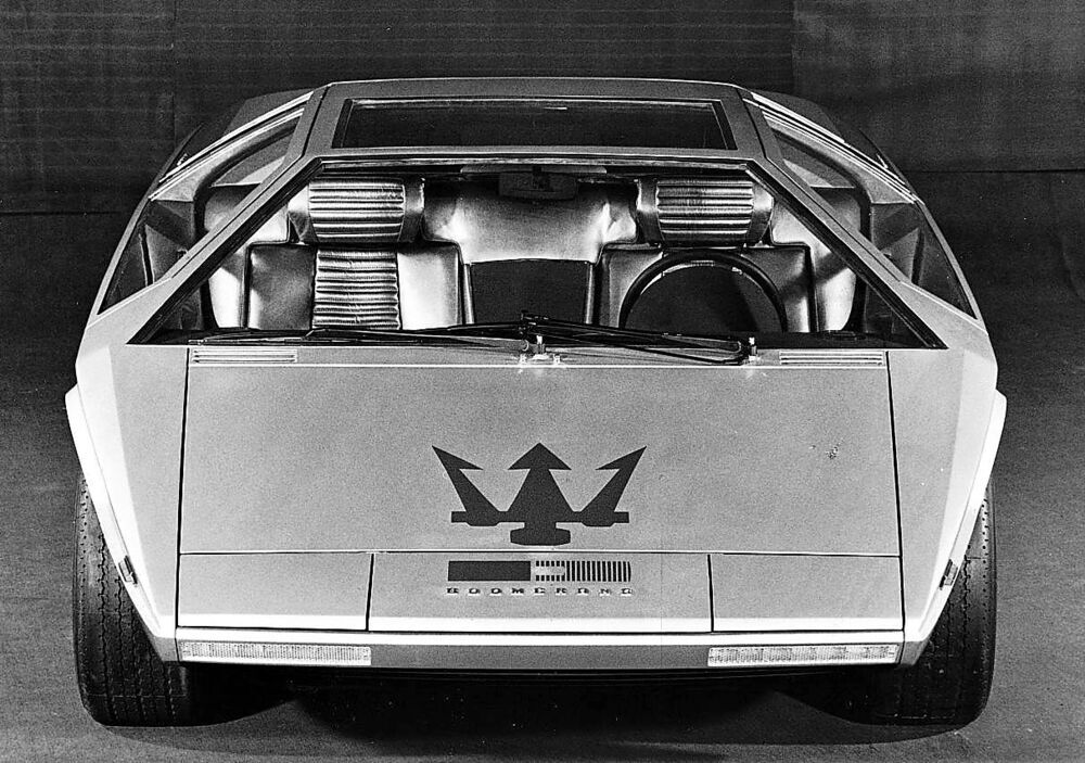 Los 50 años del inédito Maserati Boomerang