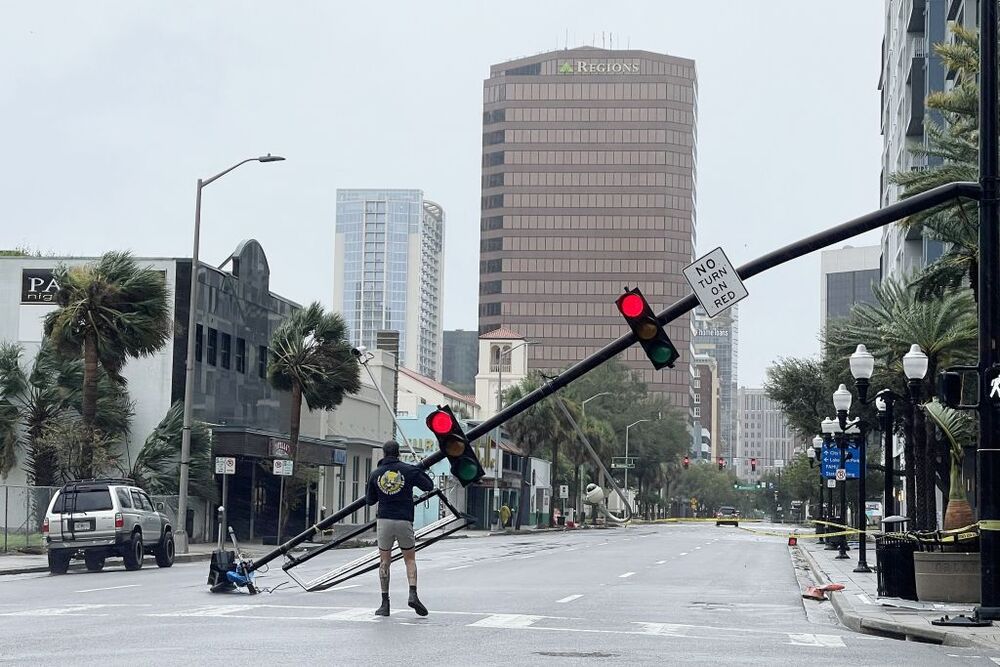 Damage after Hurricane Ian swept through Florida  / GARY BOGDON