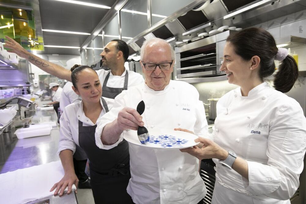 Para el chef, las tres estrellas Michelin con las que cuenta desde 1989, son su «mayor reconocimiento».