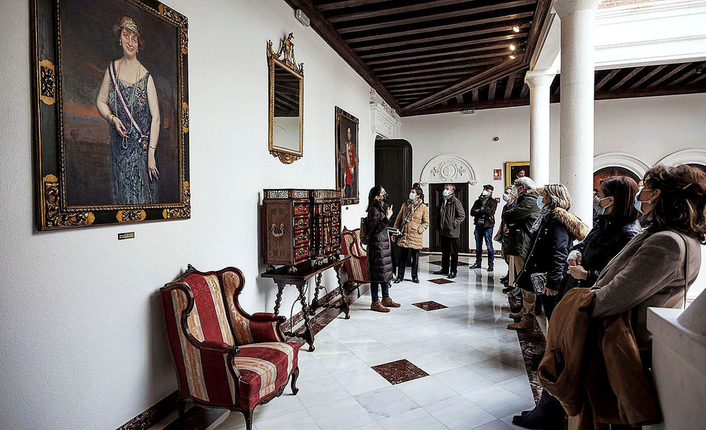 Los retratos de María Asunción Vinuesa y García Muñoz realizados por Marceliano Santa María dan pie a conocer la historia de estos nobles. 