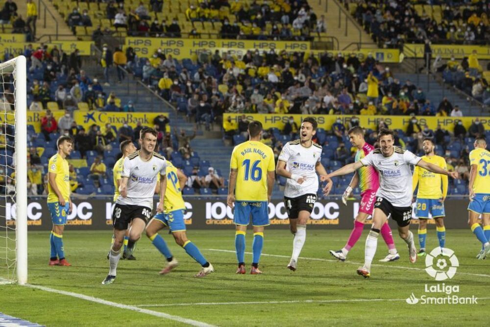Córdoba celebra el 0-1.