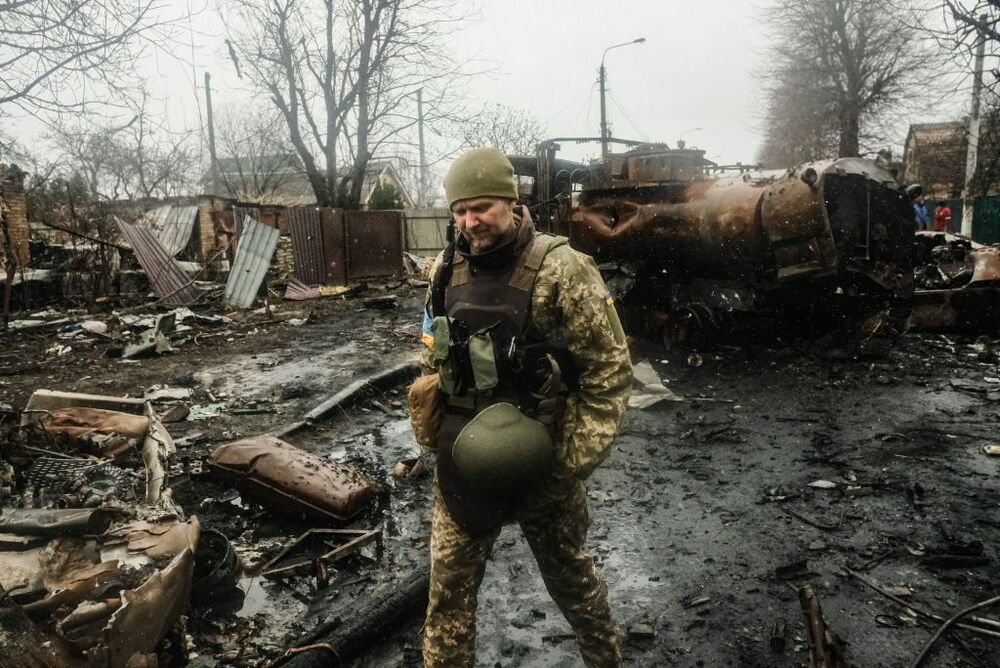 War crisis continues in Bucha, Ukraine  / MATTHEW HATCHER / ZUMA PRESS / C