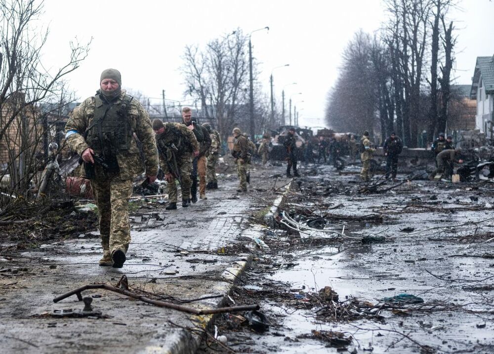 War crisis continues in Bucha, Ukraine  / MATTHEW HATCHER / ZUMA PRESS / C