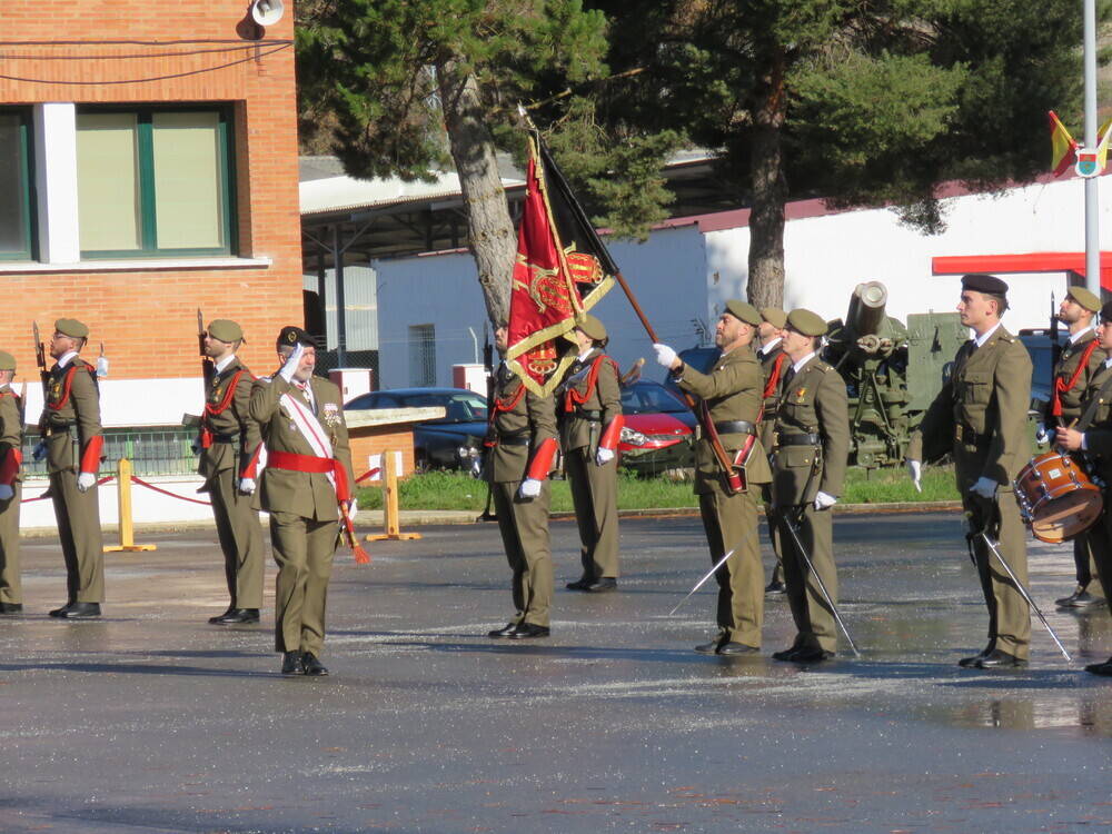El Regimiento de Artillería rinde homenaje a Santa Bárbara