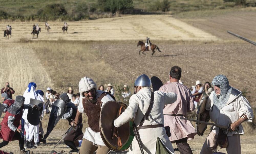 Recreación de la histórica Batalla de Atapuerca.  / PATRICIA
