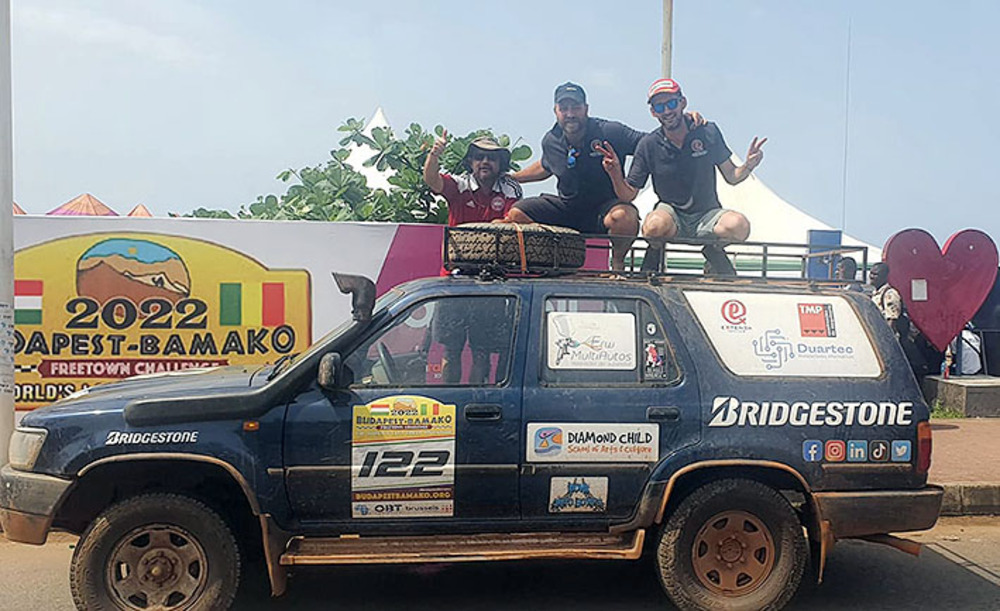 Pese a las muchas vicisitudes en el camino, como el día que el coche dijo basta en Mauritania, los tres expedicionarios consideran una victoria haber alcanzado la meta. 