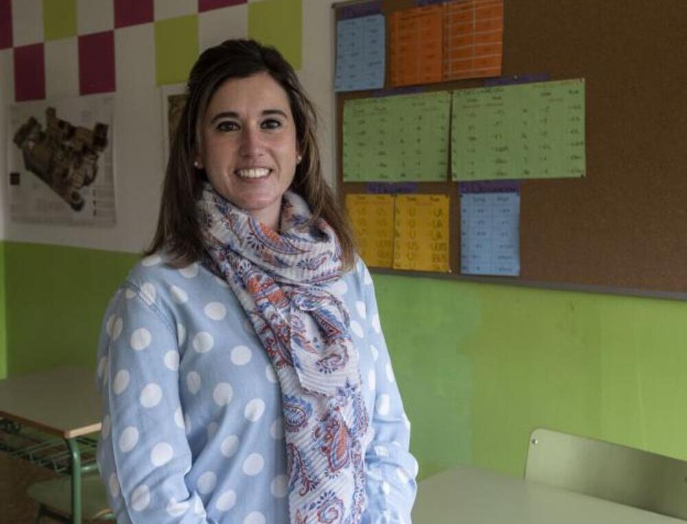 Esther Cabria vive en Melgar y su deseo es volver a dar clases de nuevo en el Odra-Pisuerga.