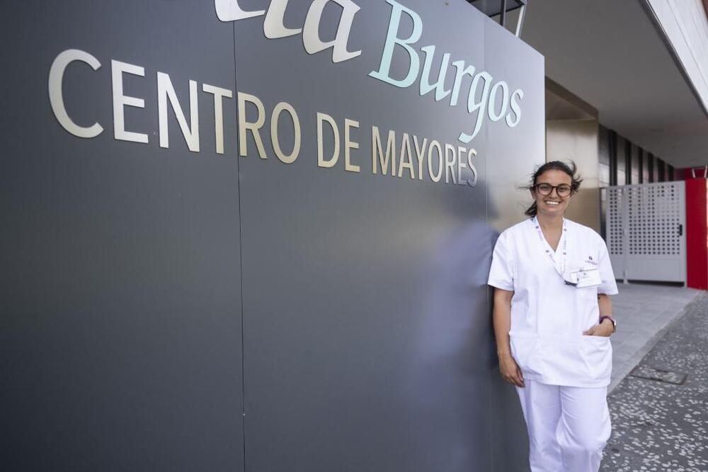 No le costó mucho a Lucía de la Orden encontrar un puesto de trabajo una vez que terminó el grado de Terapia Ocupacional en la Universidad de Burgos en 2021.