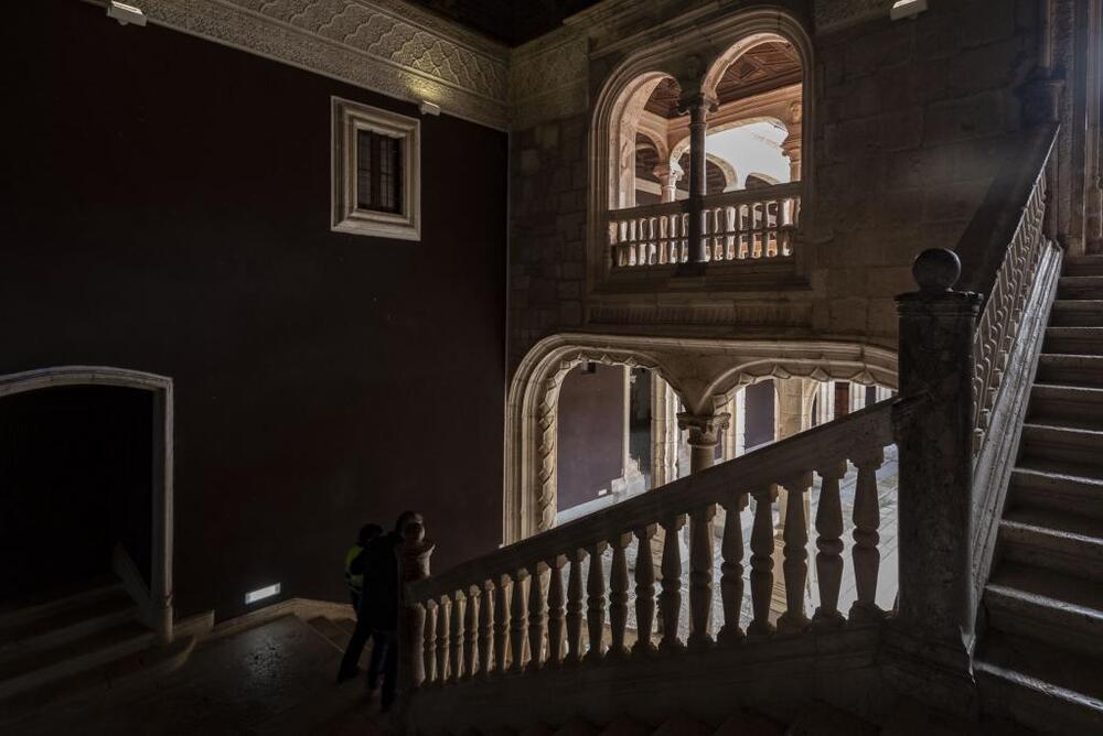 El Palacio de Avellaneda, de joya renacentista a hotel de lujo.  / PATRICIA