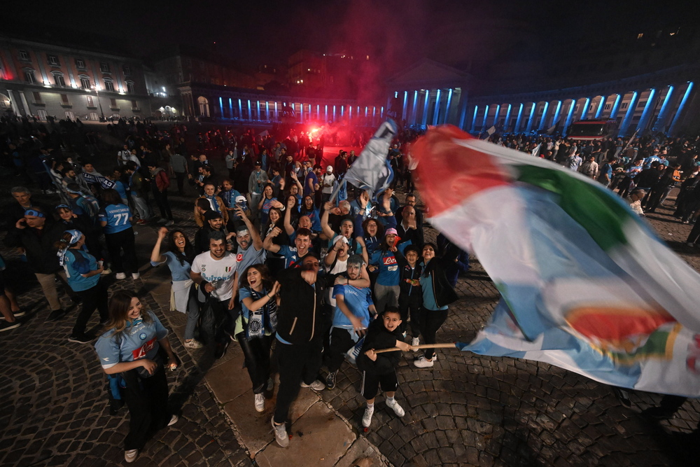 Serie A Napoli wins the Scudetto  / CIRO FUSCO