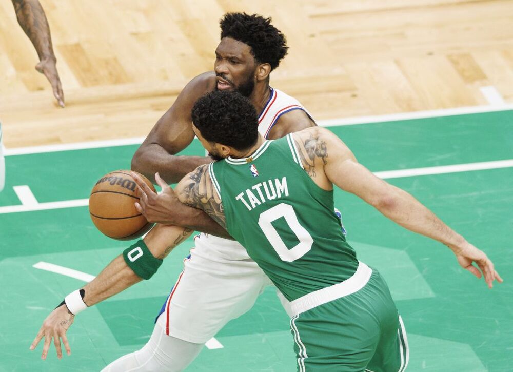 NBA Playoffs - Philadelphia 76ers at Boston Celtics  / CJ GUNTHER