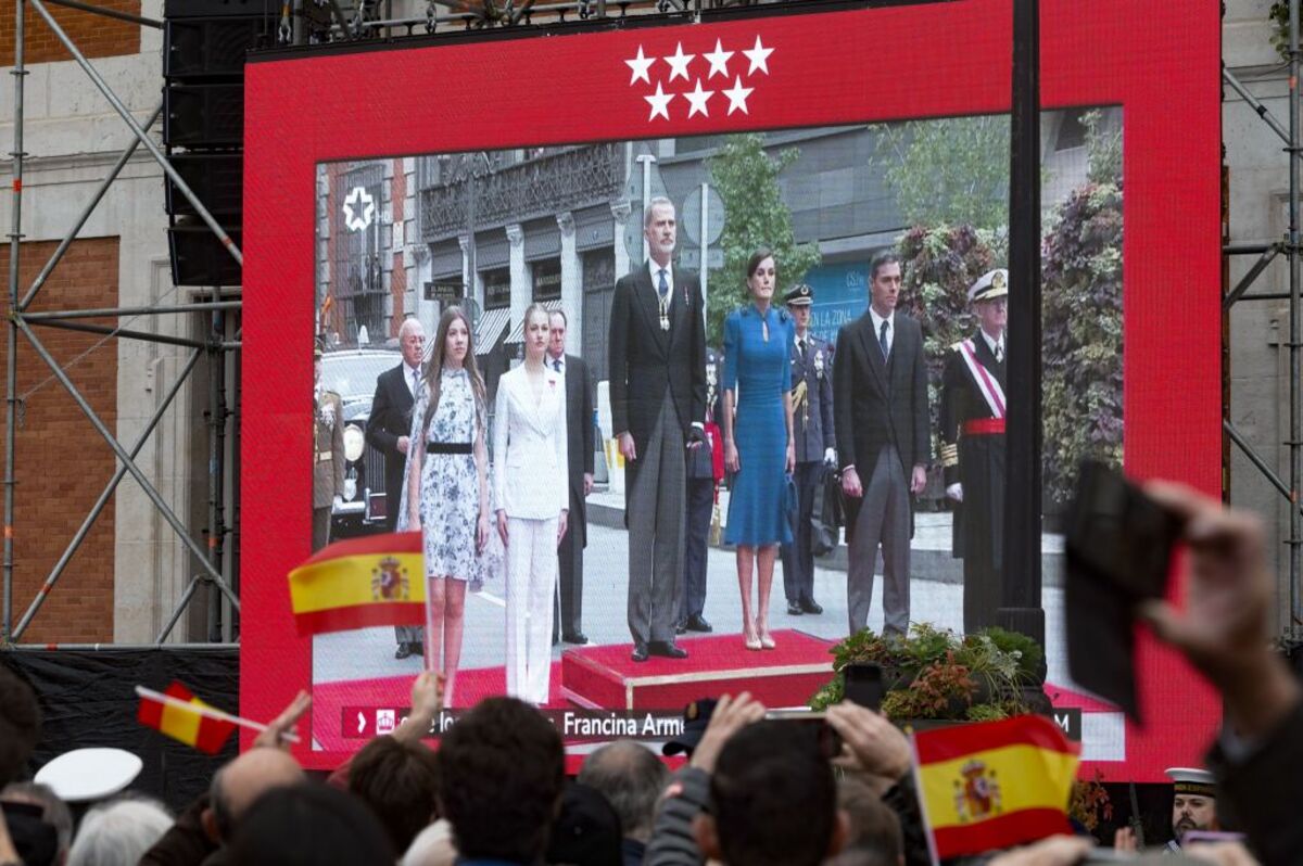 La princesa abre hoy una nueva página en la monarquía en España con su juramento  / FERNANDO VILLAR