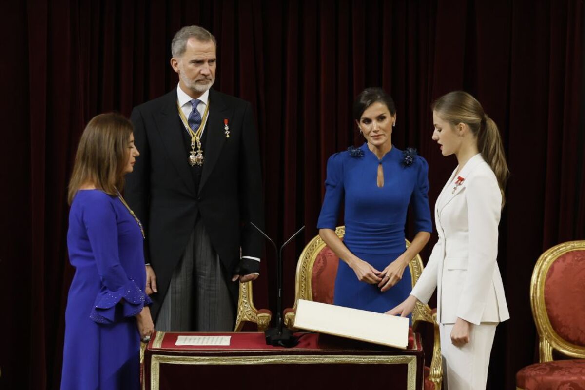La princesa Leonor jura la Constitución en su 18 cumpleaños