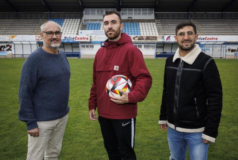 Sebastián Miranda, Rubén Sanz y Alfredo Sualdea, protagonistas de tres históricas generaciones de la Arandina.