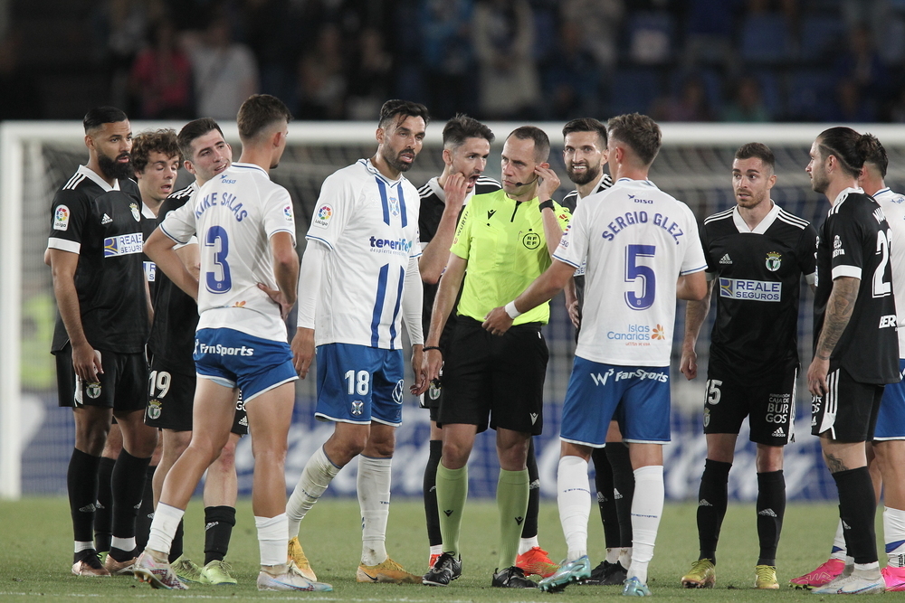 Cruel derrota del Burgos en Tenerife